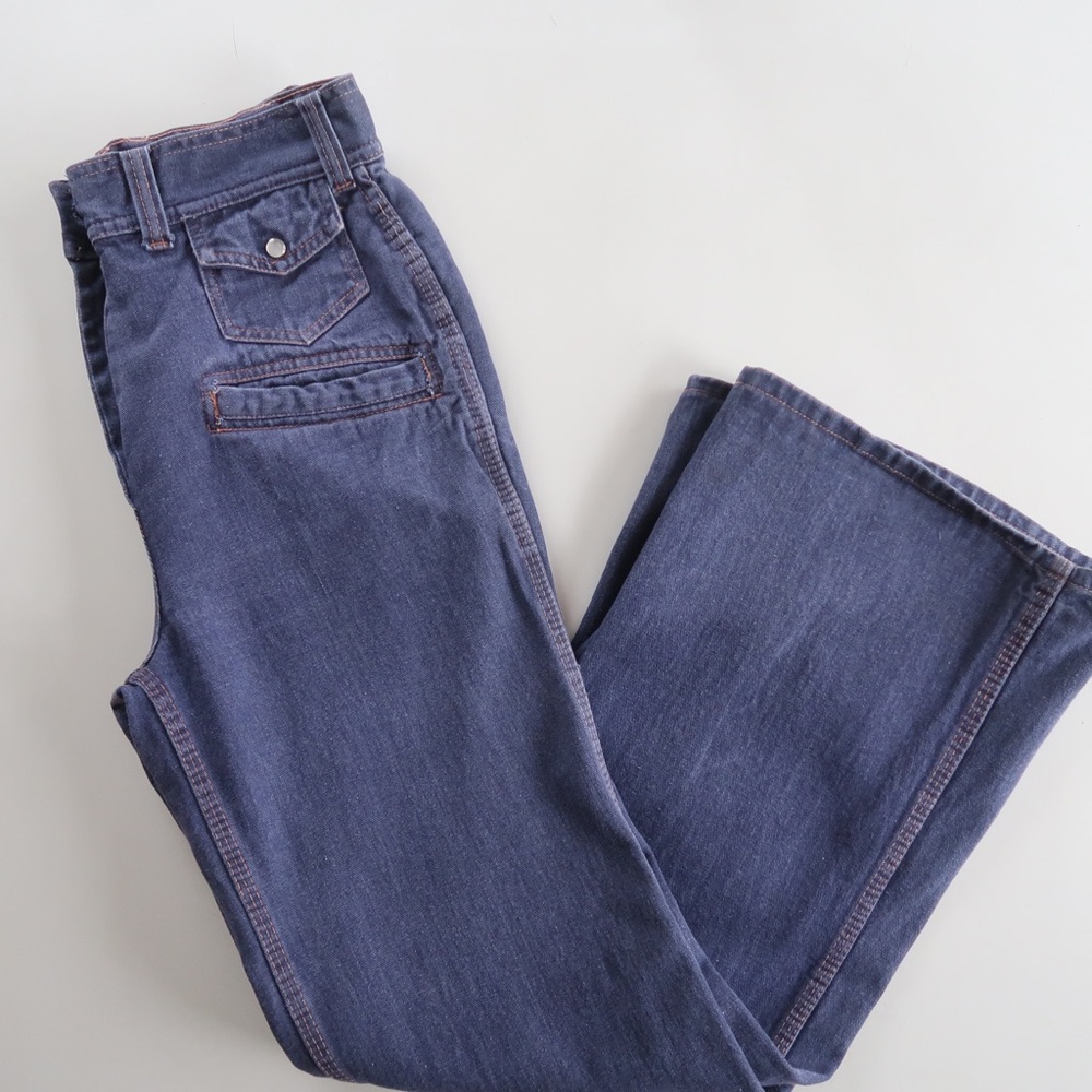 Vintage Gis Tall High-Waisted Wide Leg Jeans